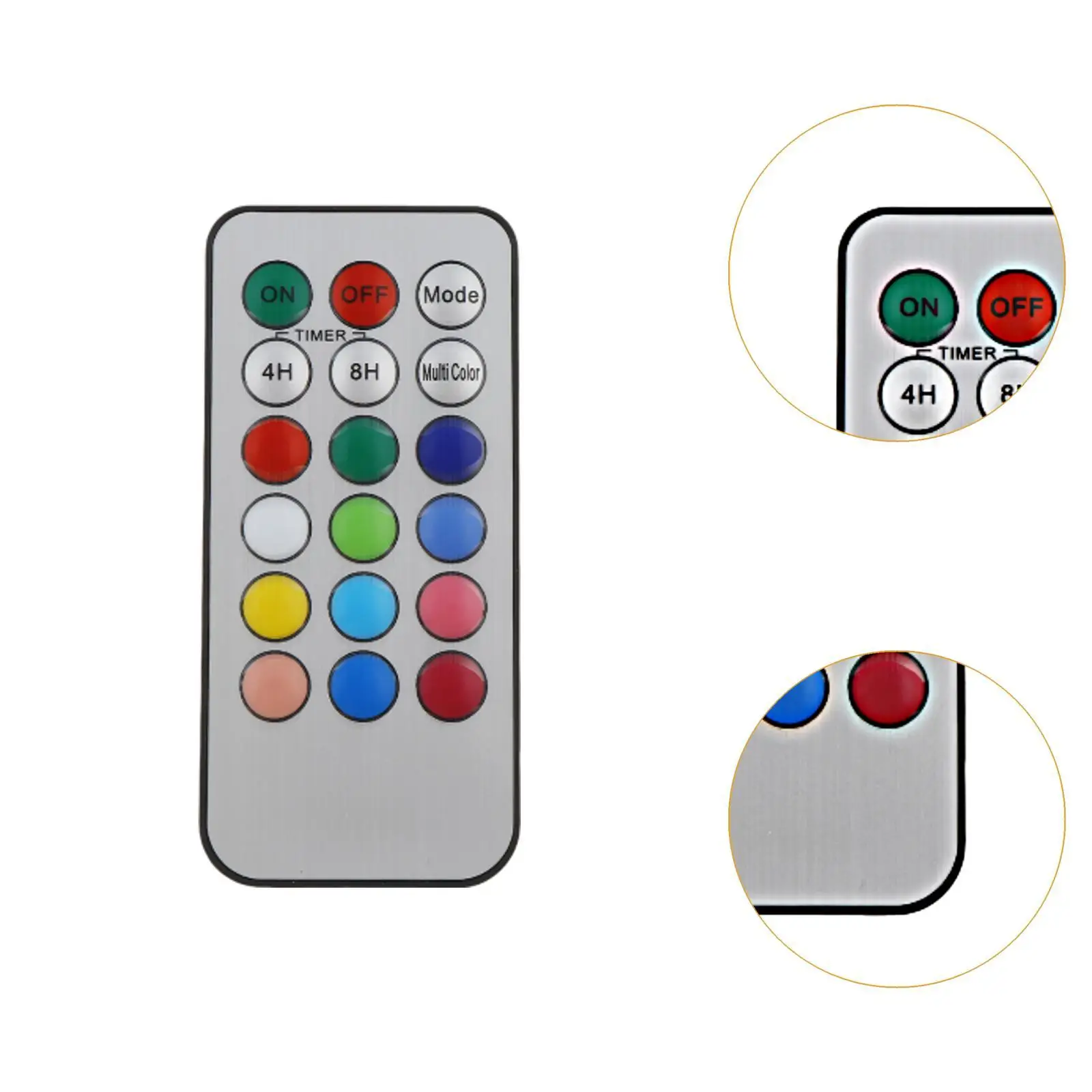 Flameless Battery Candles Remote Control Adjustable Timing LED Part for Custom Candle Making and Wedding Decor