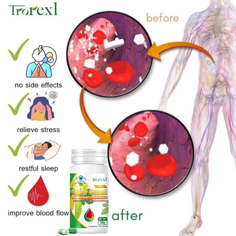 Trorexl Bitter Melon Extract Capsule for Heart, Blood Sugar and Cholesterol Health