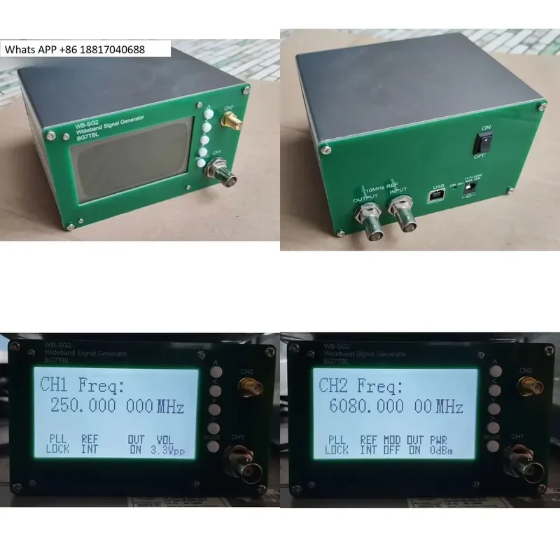 1PC for SG2 Signal Source Generator 1Hz to 22GHz 6G 4.4G 9.5G 15G 18G 20G 22G Power Adjustment
