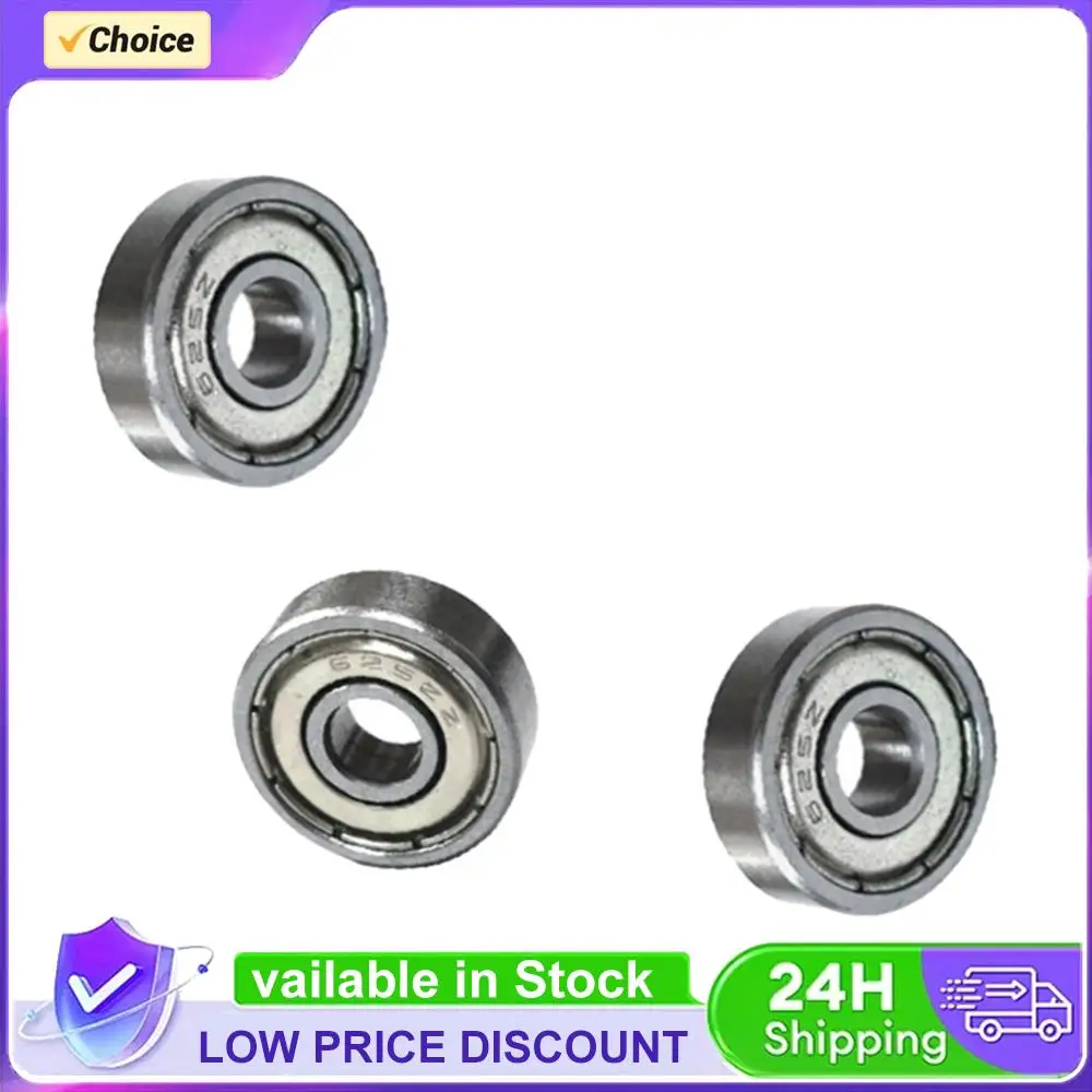 10pcs Miniature Ball Bearing 5x16x5mm 625ZZ Small Ball Bearing Deep Groove Mini Ball Bearing Carbon Steel for Skateboard Scooter
