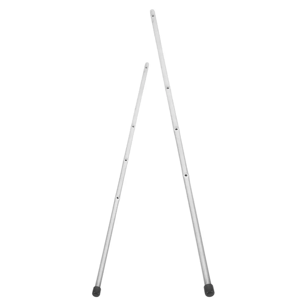 

2pcs Table Soccer Rods Metal Operation Pole For Foosball Machine Durable Replacement Parts Easy Install Comfortable Grip