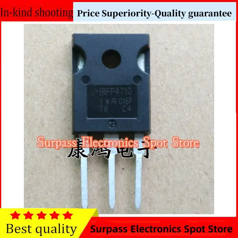 

10PCS-100PCS IRFP4710 IRFP4710PBF TO-247 MOS 72A/100V Price Superiority-Quality guarantee