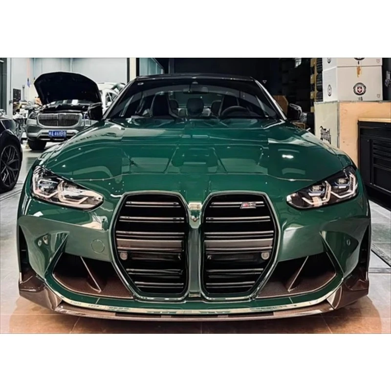 MP Style Carbon Fiber Body Kit for M3 M4 G80 G82 Front Lip Side Skirt Rear Diffuser Spoiler Wing Grille Complete Spoiler