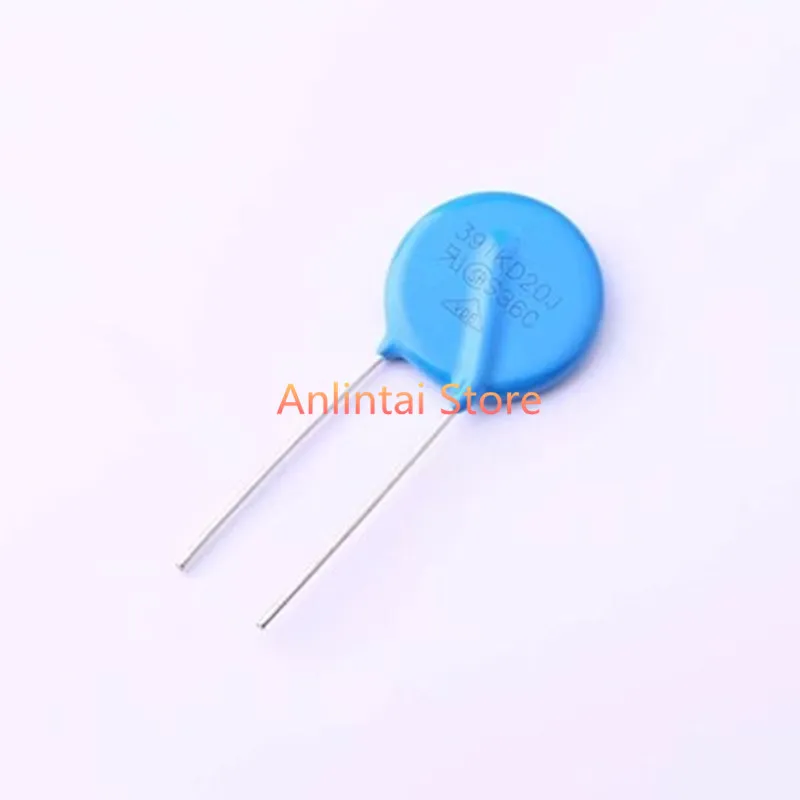 Varistor en línea de 10mm, 10 piezas, 10MM, 10D101K, 10D241K, 10D271K, 10D431K, 10D471K, 10D561K, 10D681K, 10D821K, 10D102K, DIP-2