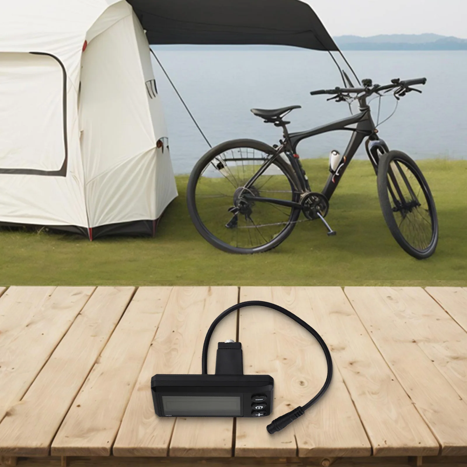 

Корпус из АБС-пластика, дисплей для электронного велосипеда, крепление на руль, подходит для рабочей температуры от -20 до 60, водонепроницаемый дисплей для Ebike Ebike