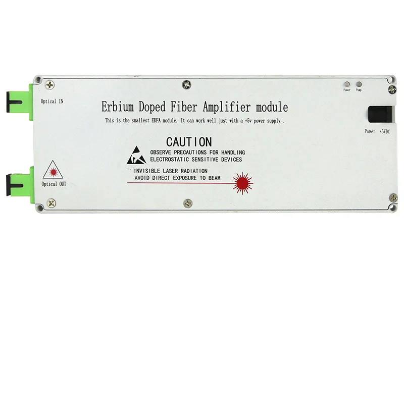 

Erbium Doped Fiber Amplifier EDFA 1x20db/22DB/23DB CATV 1550nm Fibre Optic Amplifier FTTH SC/APC MEA Building MINI