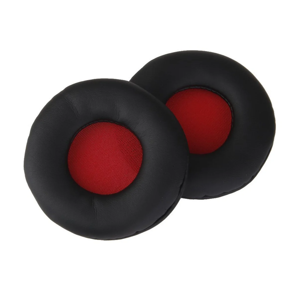 

Pair of Headphones Replacement Ear Pad Ear Cushion Cover Repair Parts for MDR-ZX600 (Black+Red)