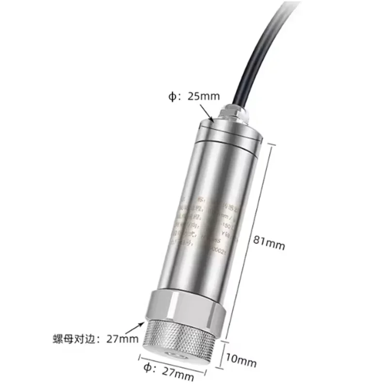 RS485 Vibration Temperature Triaxial Sensor for  Industrial Rotating Machines