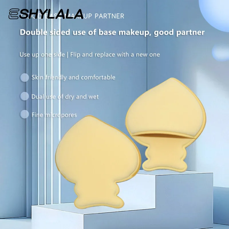 1 szt. Mini Puder do Podkładu w Kształcie Palca Mała Poduszka Powietrzna Gąbka do Pudru Korektor do Twarzy Krem BB Aplikator do Makijażu Narzędzia Kosmetyczne