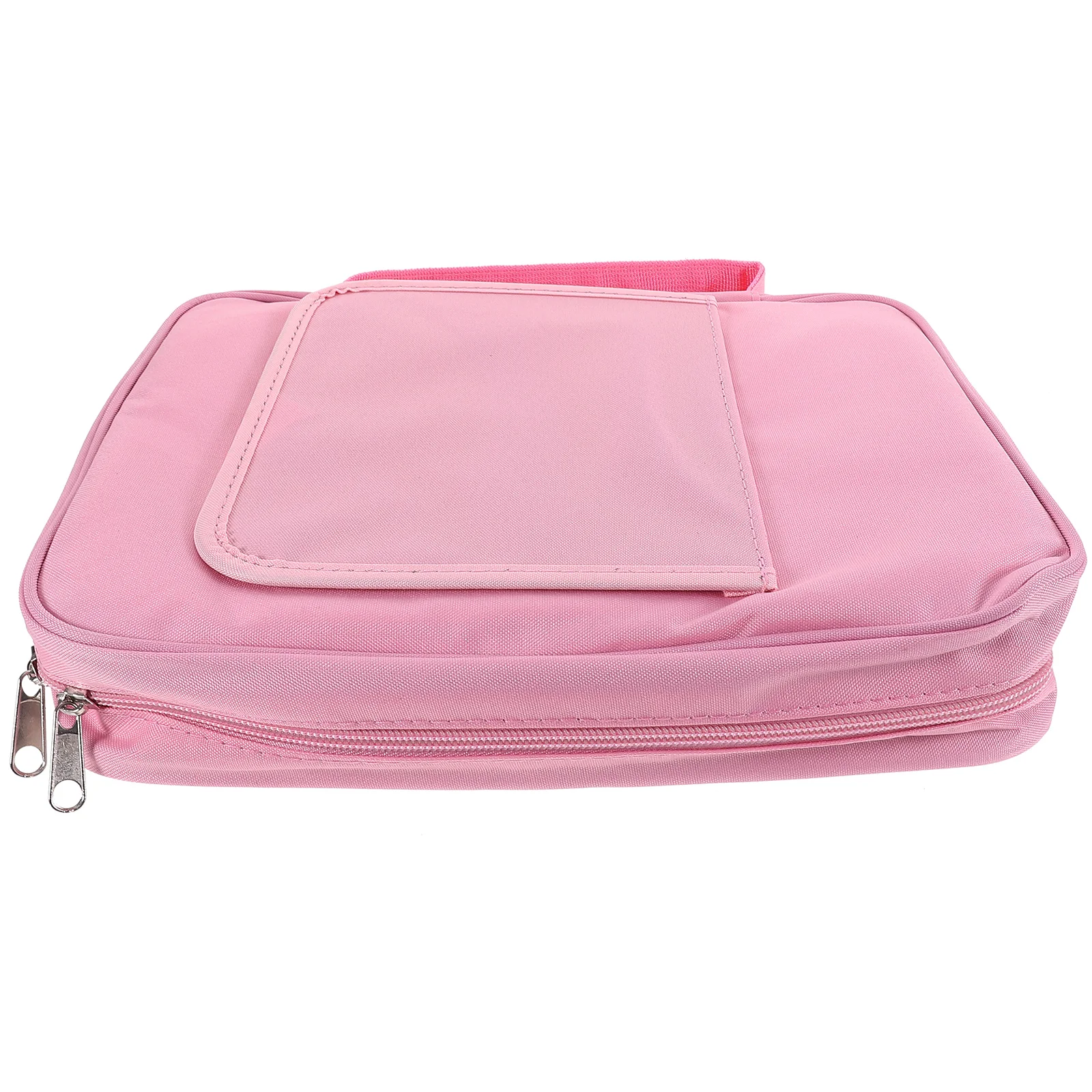 

Large Capacity Waterproof Notebook Stationery Bag File Organizer Textbook Canvas Tote Handheld Book Bag Women Bible Cover Tote