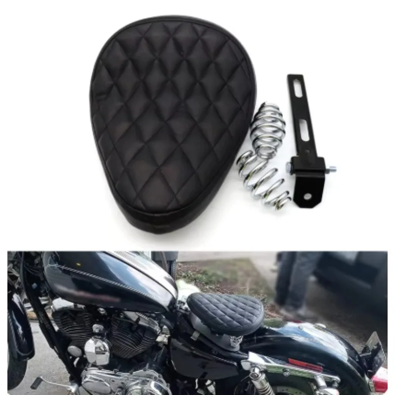 

Motorcycle Conversion Accessories Harley Modified Saddle Bracket Universal Bracket Harley Seat Bag Spring Support Frame