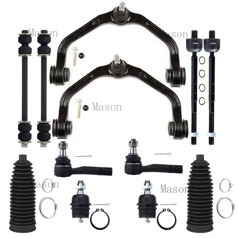 

R+ Front Upper Control Arm And Ball Joint Tie Rod End FOR 1998-2011 Ford Ranger
