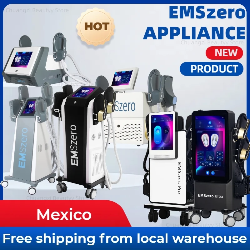 

EMSzero Neo RF Fat Burning Body Slimming Build Muscle EMS Nova Sculpting Professional Machine 6500W Free to Mexico