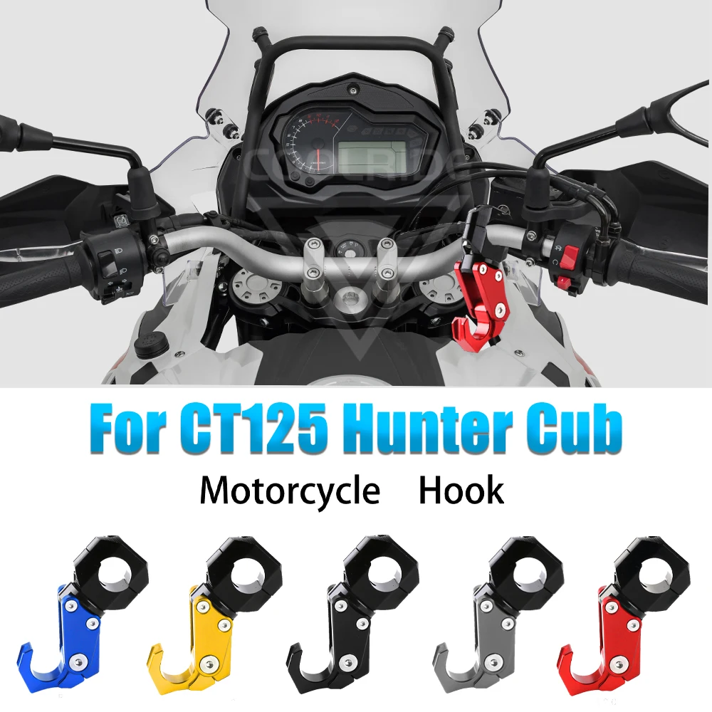 

Алюминиевый держатель для мотоцикла, крючки для Honda CT125 2023, аксессуары CT 125 Hunter Cub 2021