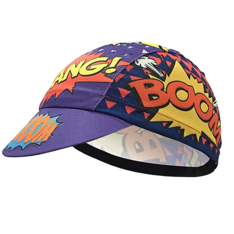 BOOM Cycling Caps Hight Rider Bike Hat One Size Fits Most