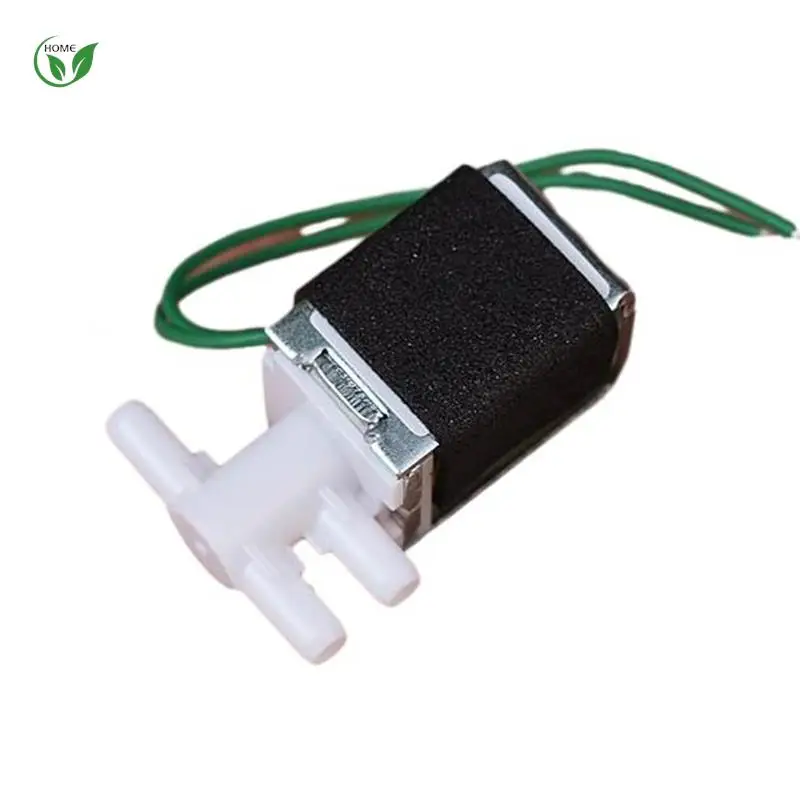 วาล์วน้ำไฟฟ้าขนาดเล็กแบบทรีเลย์หนึ่งตำแหน่ง9V 12V n/o ปกติวาล์วควบคุมไฟฟ้าแม่เหล็กไฟฟ้าแบบเปิด