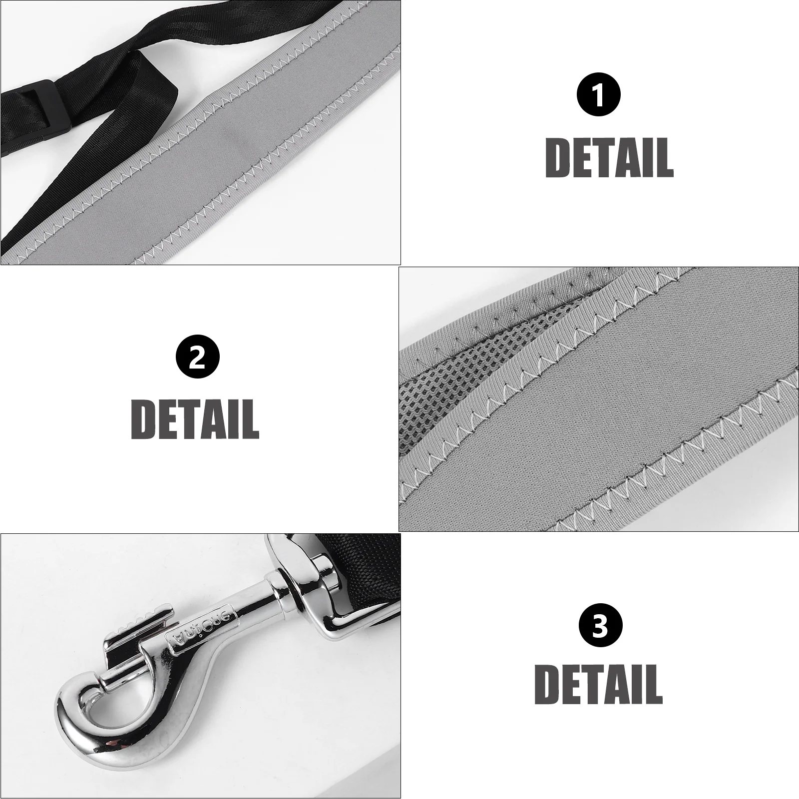 สายสะพายแซ็กโซโฟน ปรับได้ 47 ซม.-61 ซม. ใส่สบาย ระบายอากาศได้ดี ไส้ผ้าฝ้าย ตะขอโลหะผสมสังกะสี ทนทาน น้ำหนักเบา พับเก็บได้