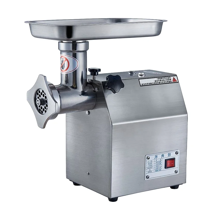 Commercial Stainless Steel Electric Meat Grinder Heavy Duty Meat Mincing Machine For Butcher Shop Factory Direct