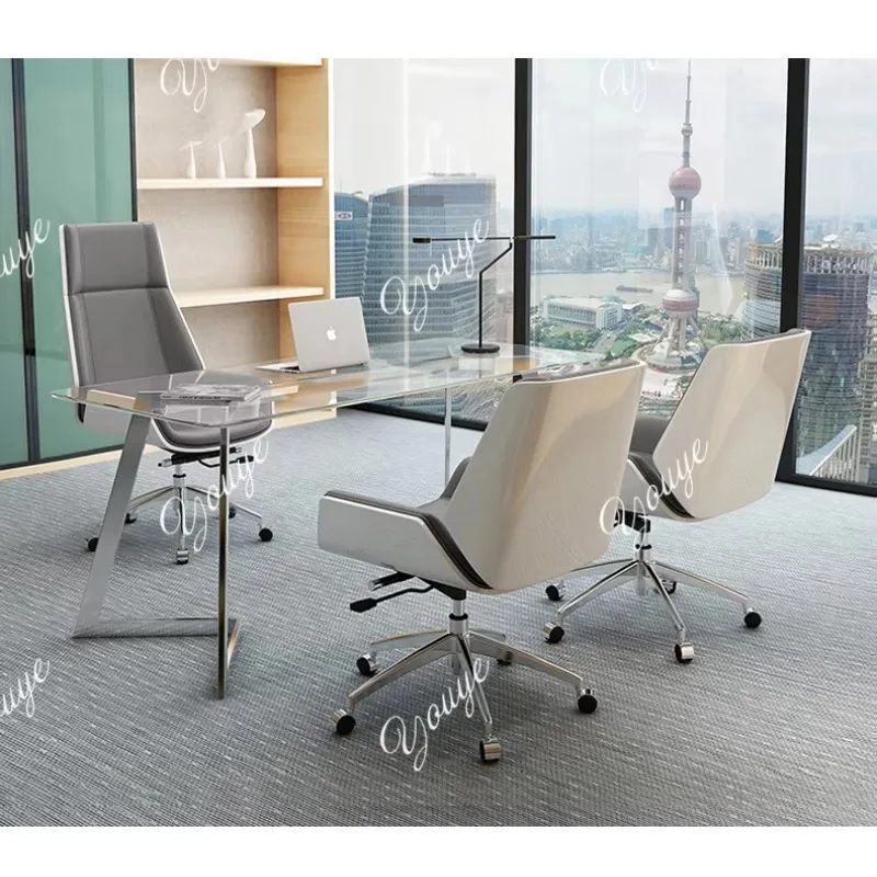 Boss Office Chair Manager Chair Modern Paint Conference Table Swivel Chair Leather Comfortable And Sedentary X