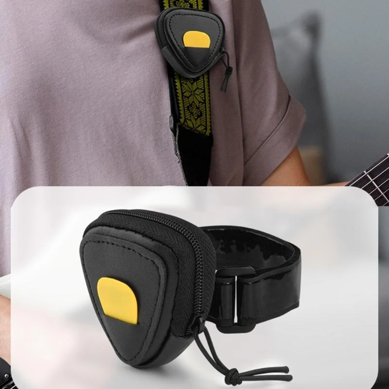 Multipurpose Guitar Pick Guitar Pick Holder Pick Practical Pick Storage Bag Protective Pick Holder Case