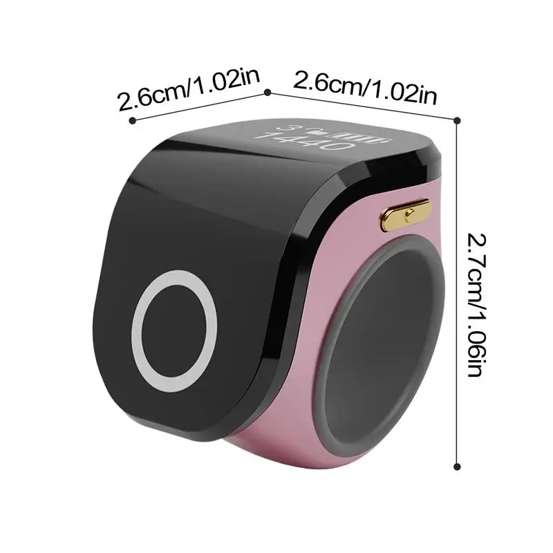 عداد الأصابع الإلكتروني المحمول، جهاز عداد الفرس خفيف الوزن قابل لإعادة الشحن للمدربين الرياضيين والمزيد