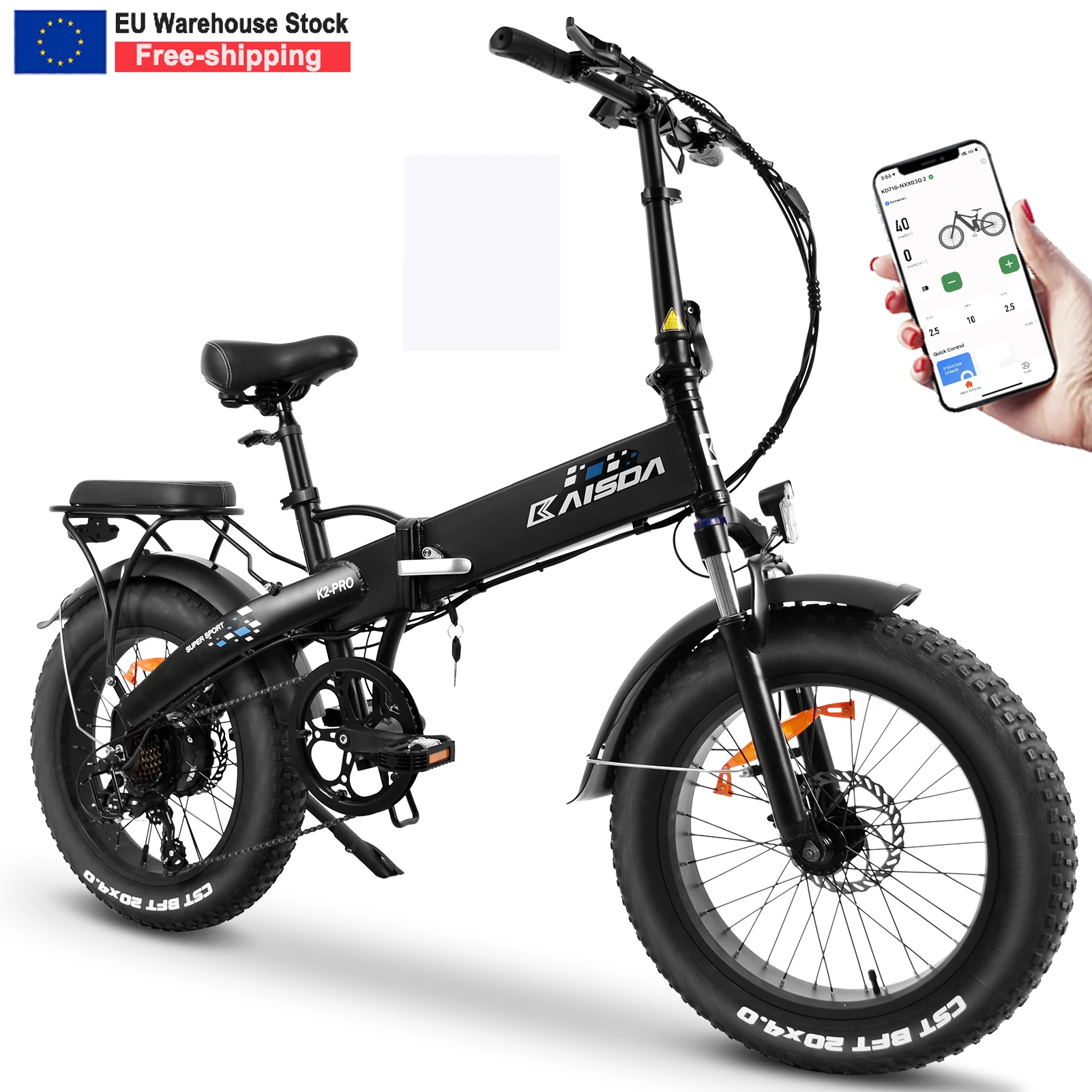 

EU warehouse fat tire electric bike motorcycle e bike 350w bafang motor electric bicycle 48V12.8AH