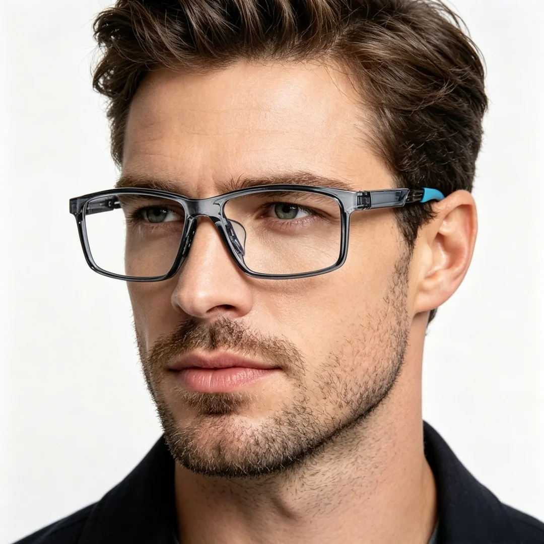 

BETSION Fashion Minimalist Sport Cycling Glasses Ultra-Lightweight TR90 Anti-Blue Light Customisable Prescription #6201