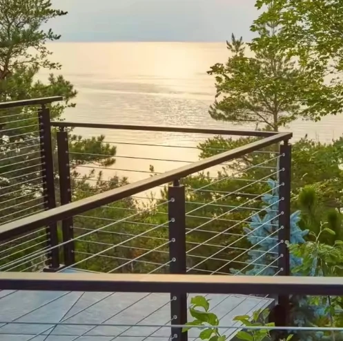 تخصيص الدرابزين الدرج شرفة فناء الدرابزين الأسوار الحديد المطاوع مزينة بأسوار الحديد الزهر خمر #3