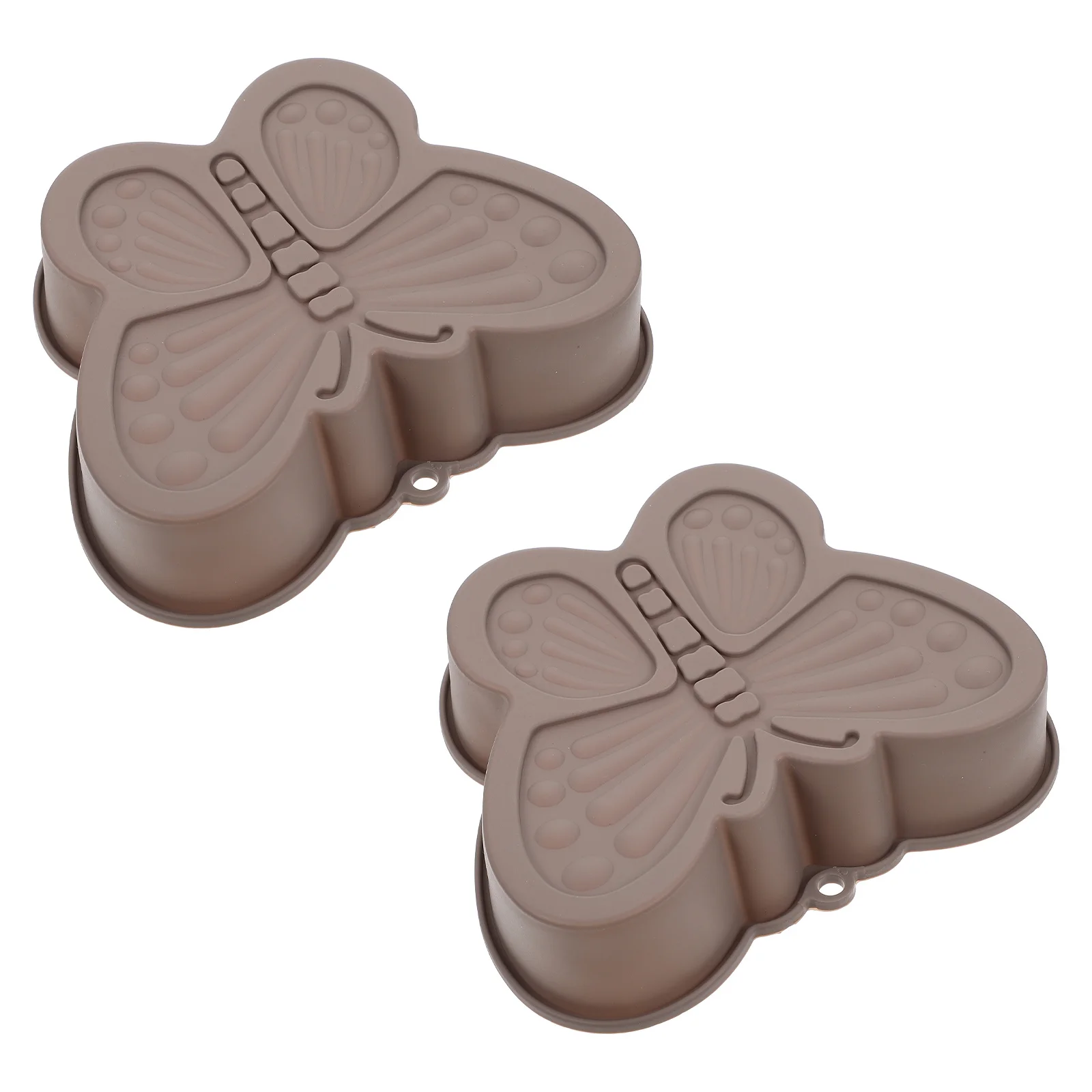 

2pcs Butterfly Cake Molds Baking Dessert Mousse Non-Stick Diy Home Kitchen Bakeware Tools Mold Supplies Waterproof Easy