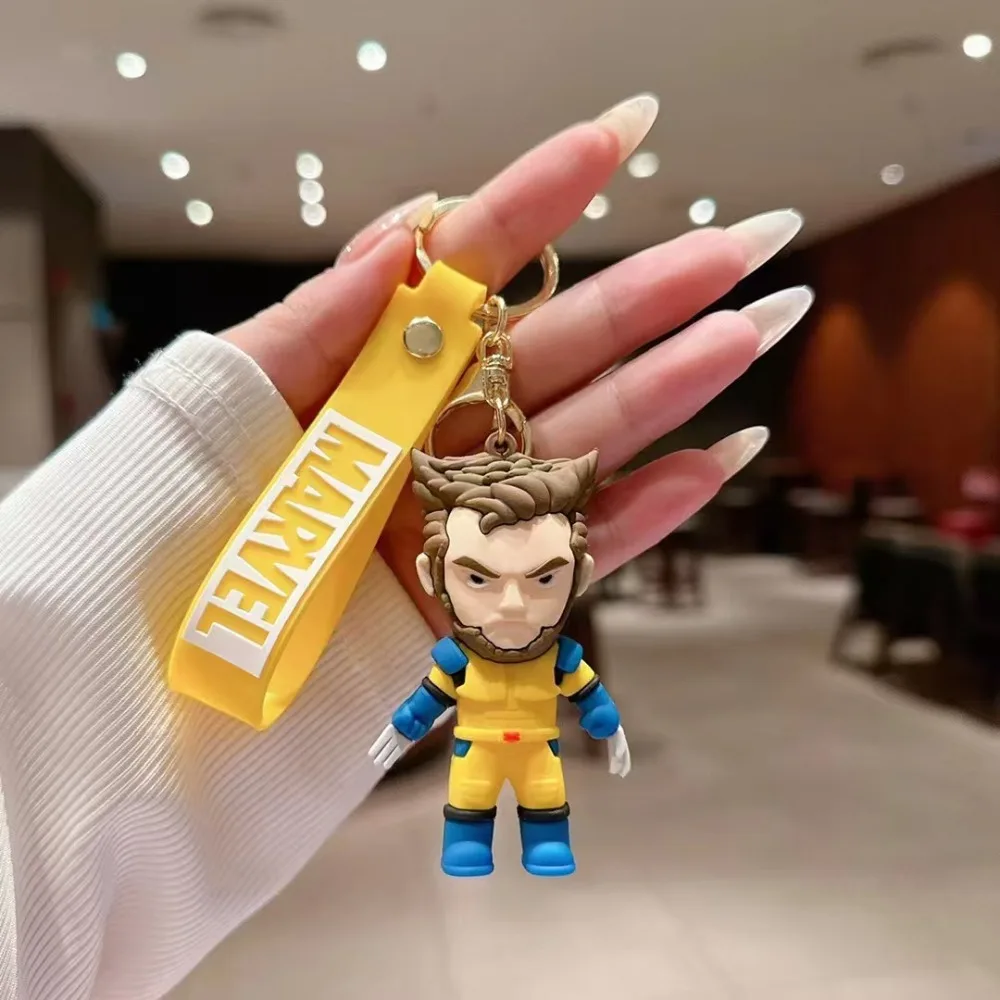 Nen Cartoon Wolverine Anime Deadpool Keychain