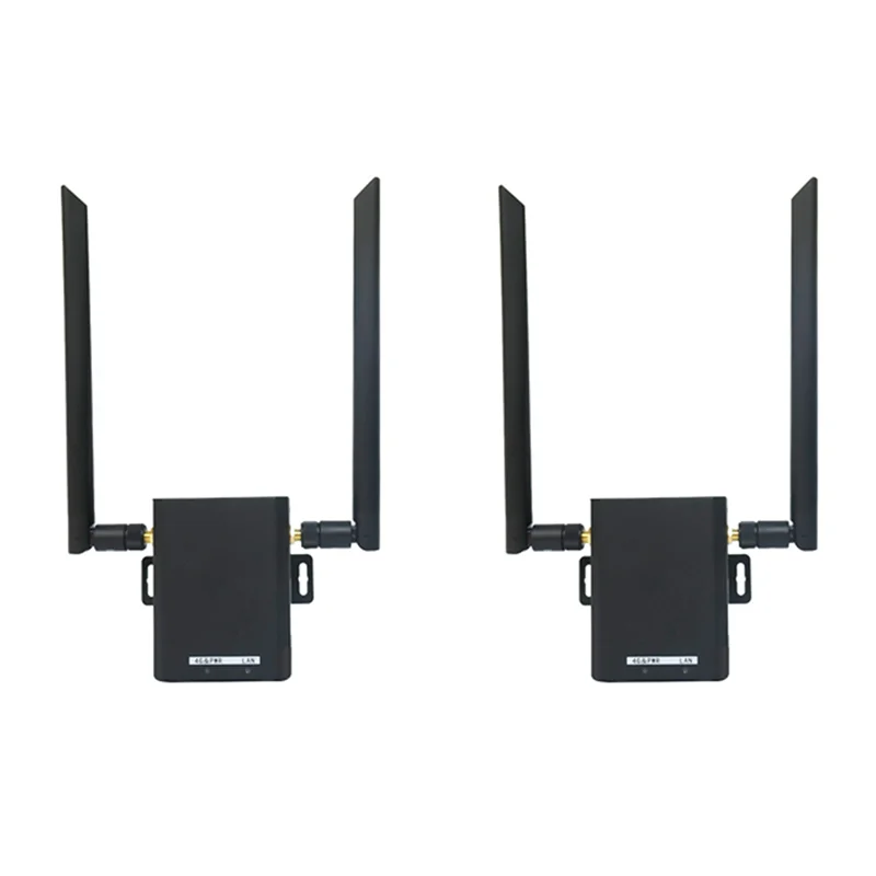

Ingenious-2X H927 4G Промышленный беспроводной маршрутизатор 4G LTE CAT4 150 Мбит/с Маршрутизатор с SIM-слотом для 16 пользователей с 2 антеннами SMA-EU