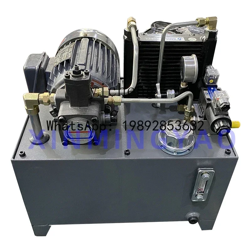 ABB Hydraulic Station Hydraulic System Standard Hydraulic Power Unit Pump Station Assembly with Air Cooling