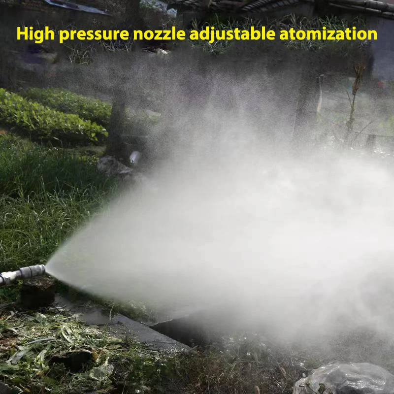 1Pc Brass Atomization Nozzle Adjustable Distance Spray Garden Cleaning Machine Agricultural Electric Sprayer Nozzle【Homeclub】