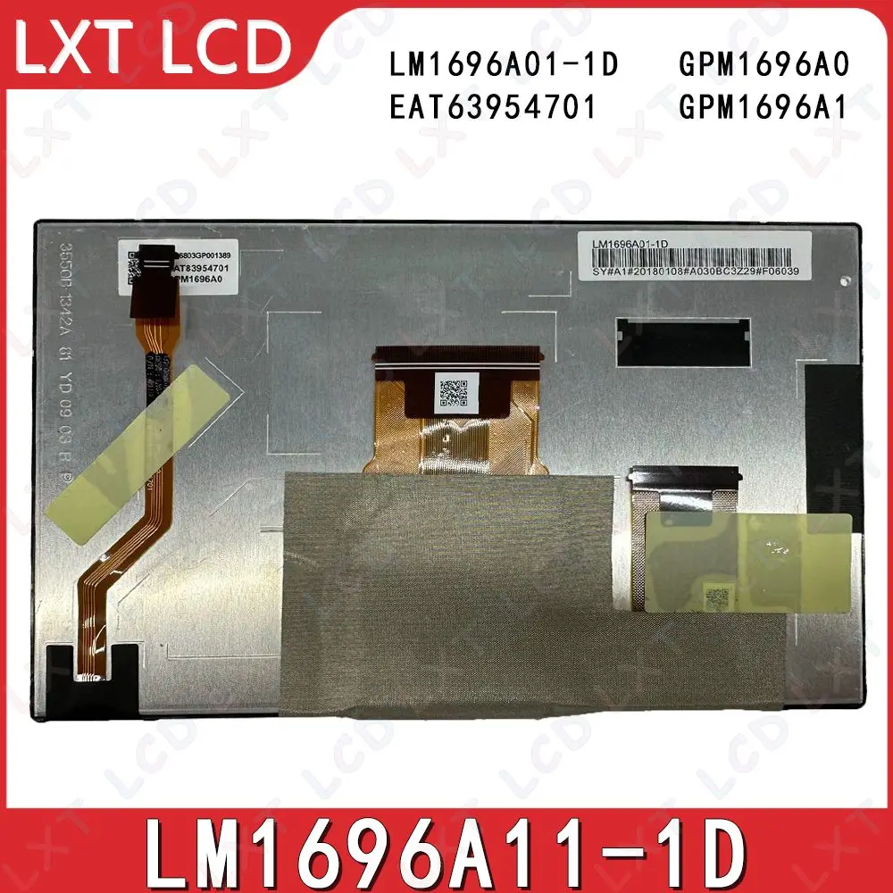 

LCD Screen Display Panel For LM1696A01-1D LM1696A11-1D EAT6395470 Dispaly With Touch panel For VW Polo Skoda Fabia Navigation