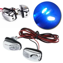 Car Light Blue LED Windshield Washer Water Jet Spray Nozzle Windshield Washer Wiper Blue LED Windshield Washer Car Accessories