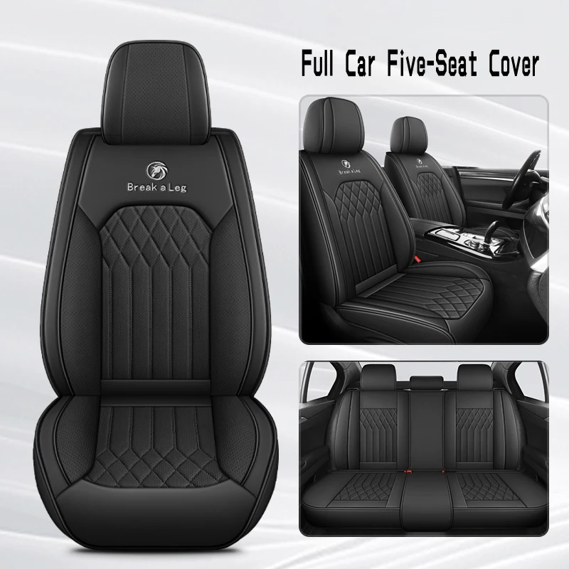 5-seat car seat covers for the entire vehicle, universal style, classic color options available, suitable for most models