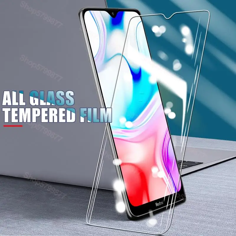 9H Tempered Glass For Xiaomi Redmi 10 Prime 8A 9A 9C NFC 9AT 10X Screen Protector Redmi Note 10 Lite 8 9 11 Pro 8T 9T Glass Film