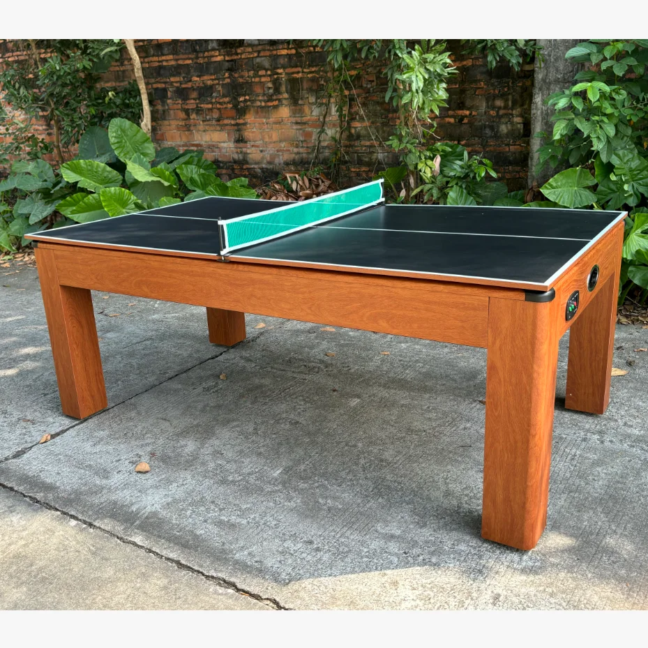 2026  High Standard 3 in 1 Multi Function 7FT   Electric Air Hockey  Hockey Table with Table Tennis Table and Dinning Board