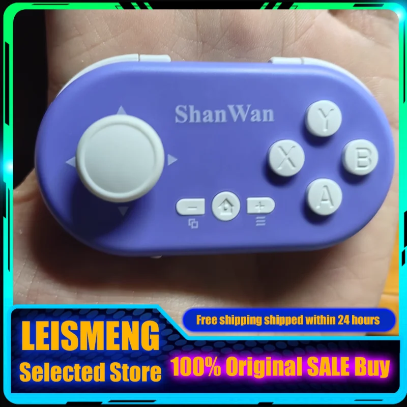 جديد Shanwan Q36pro Xkv وحدة تحكم ألعاب صغيرة قاعة المقود جيروسكوب المحمولة مناسبة جهاز محاكاة الكمبيوتر متعدد الأوضاع اللعب غمبد