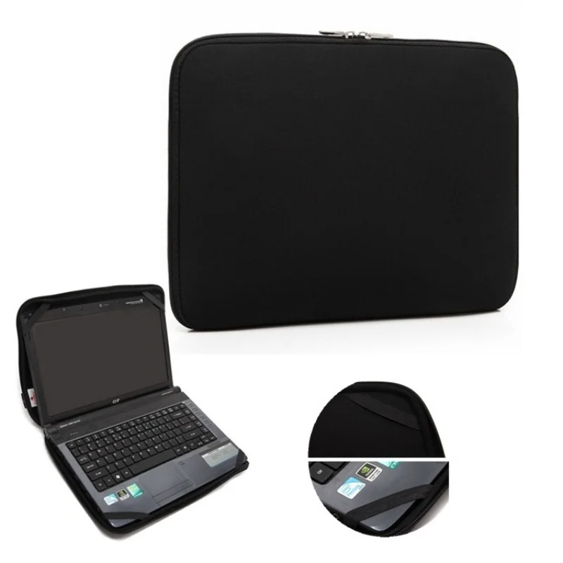 Portable Laptop Bag Soft Protective Cover 11 12 13 14 15 15.6 inch for Macbook Huawei Xiaomi Hp Dell Lenovo Notebook Accessories