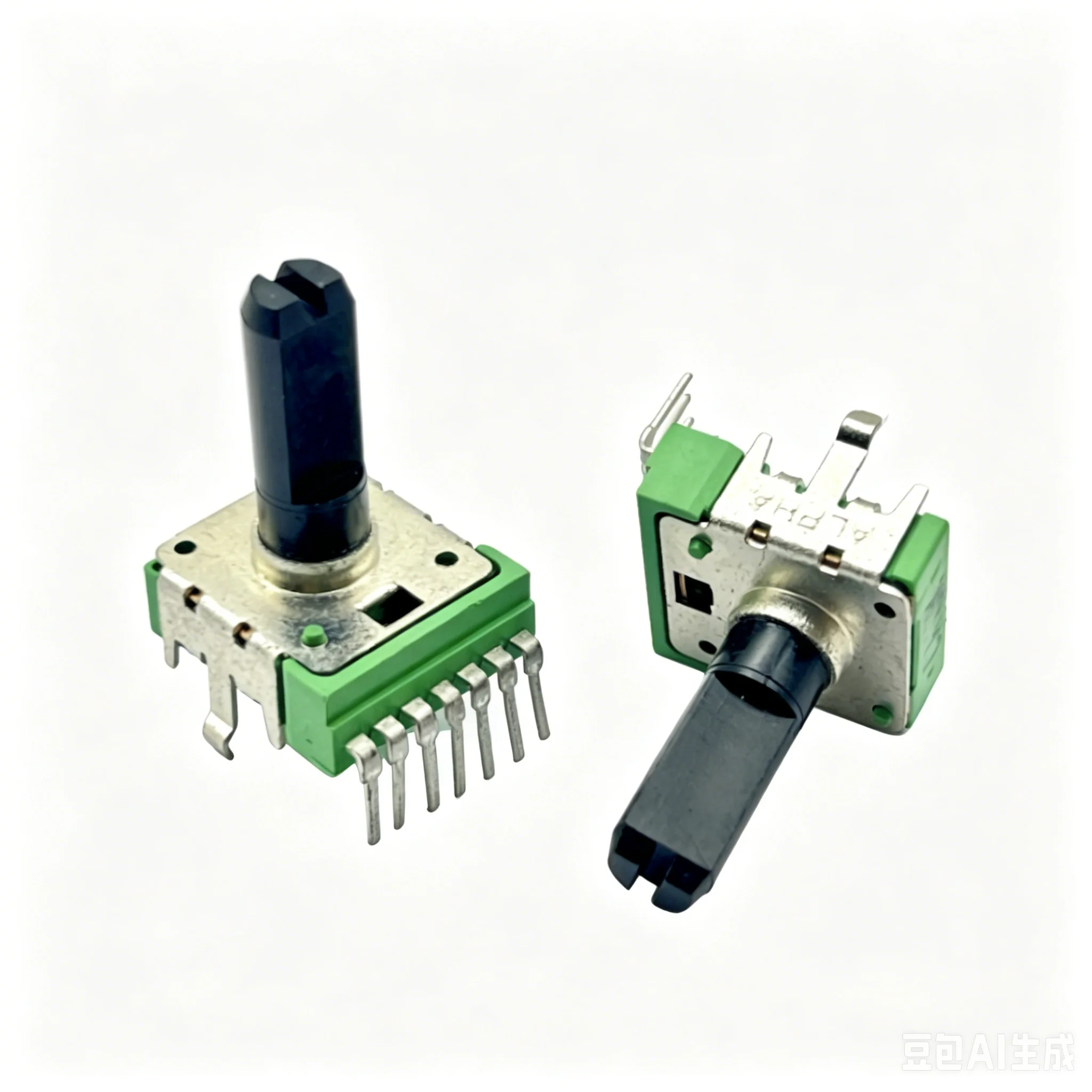 SOUNDCRAFT EFX 8 Taiwan RK14 Type 7-pin potentiometer CA10K with center detent, shaft length 18mm 1 pcs