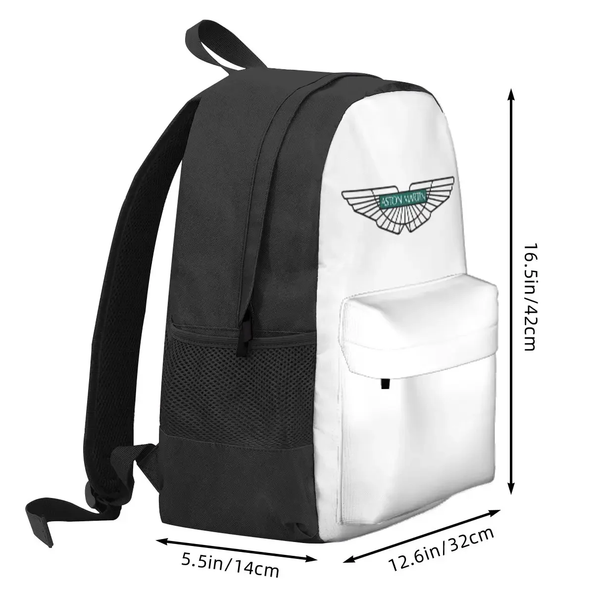 Aston Martin Badge Backpack Daypack Large Capacity Children BookBag School Bag Shoulder Bags for Men Women