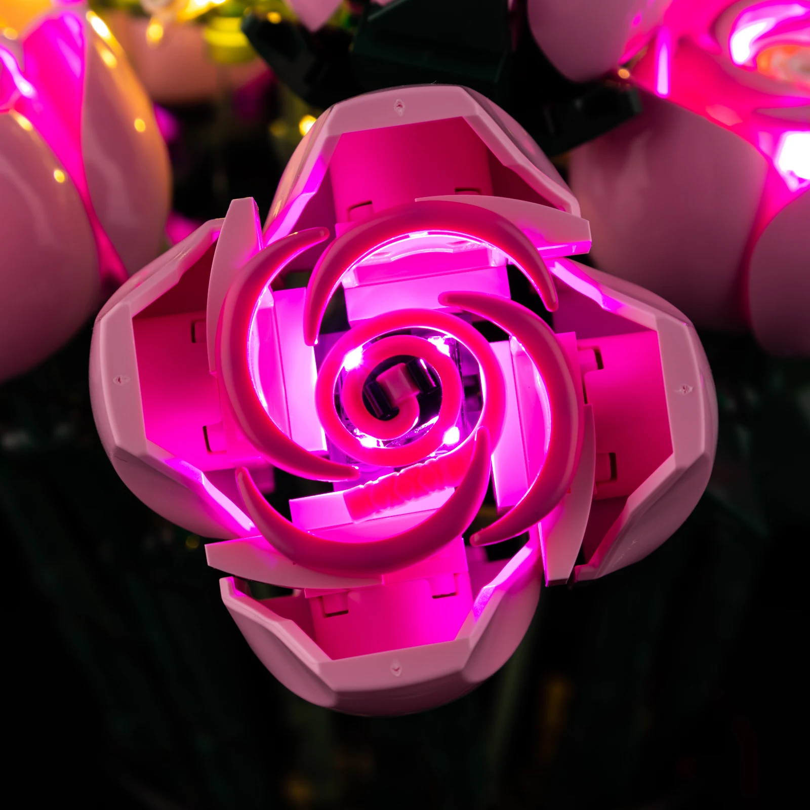 Conjunto de iluminação para LEGO Bouquet of Roses 10374 versão RC não inclui bloco de construção (apenas kit de luz LED)