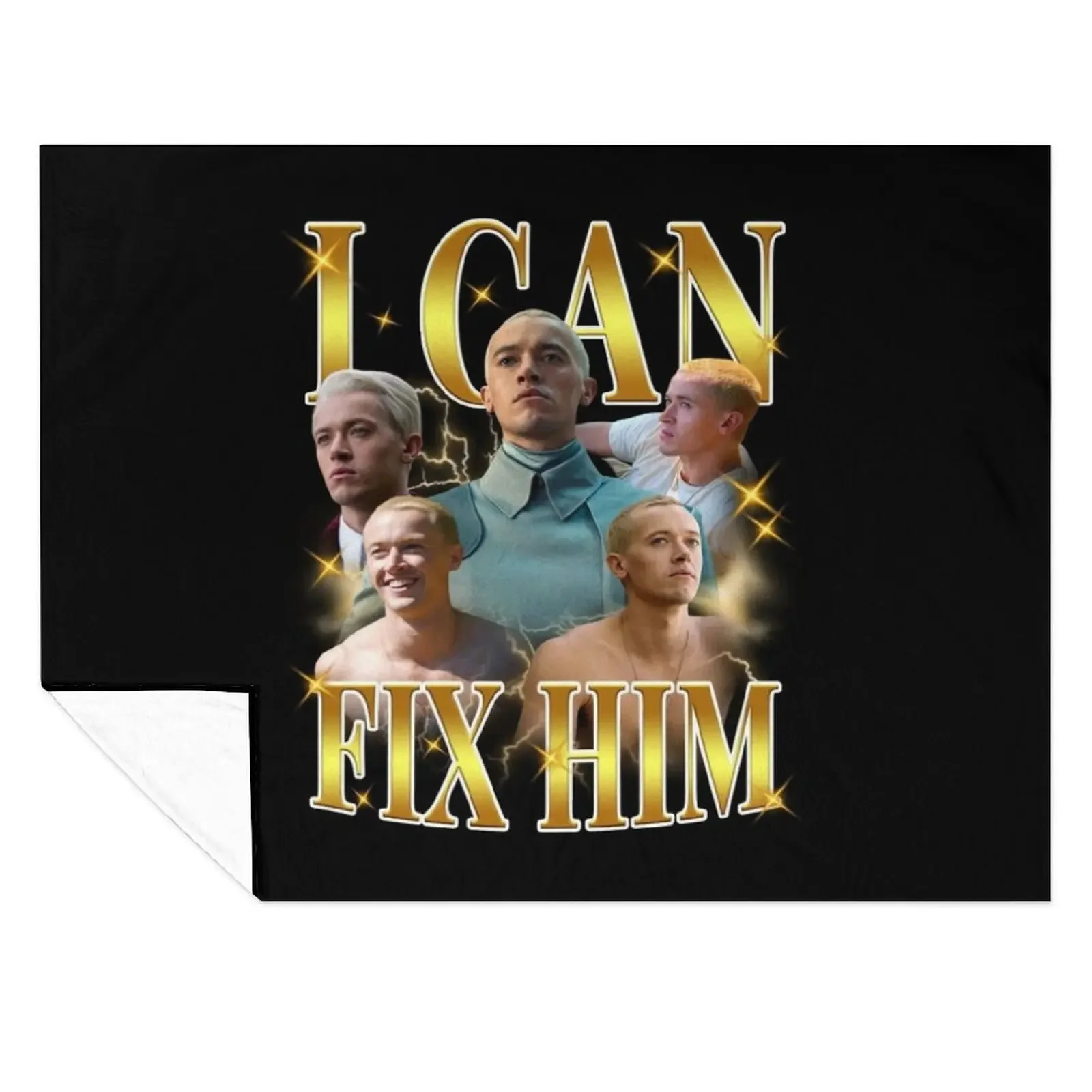 

Coriolanus Snow I Can Fix Him Hunger Games Throw Blanket Large Loose Bed covers For Sofa Thin Blankets