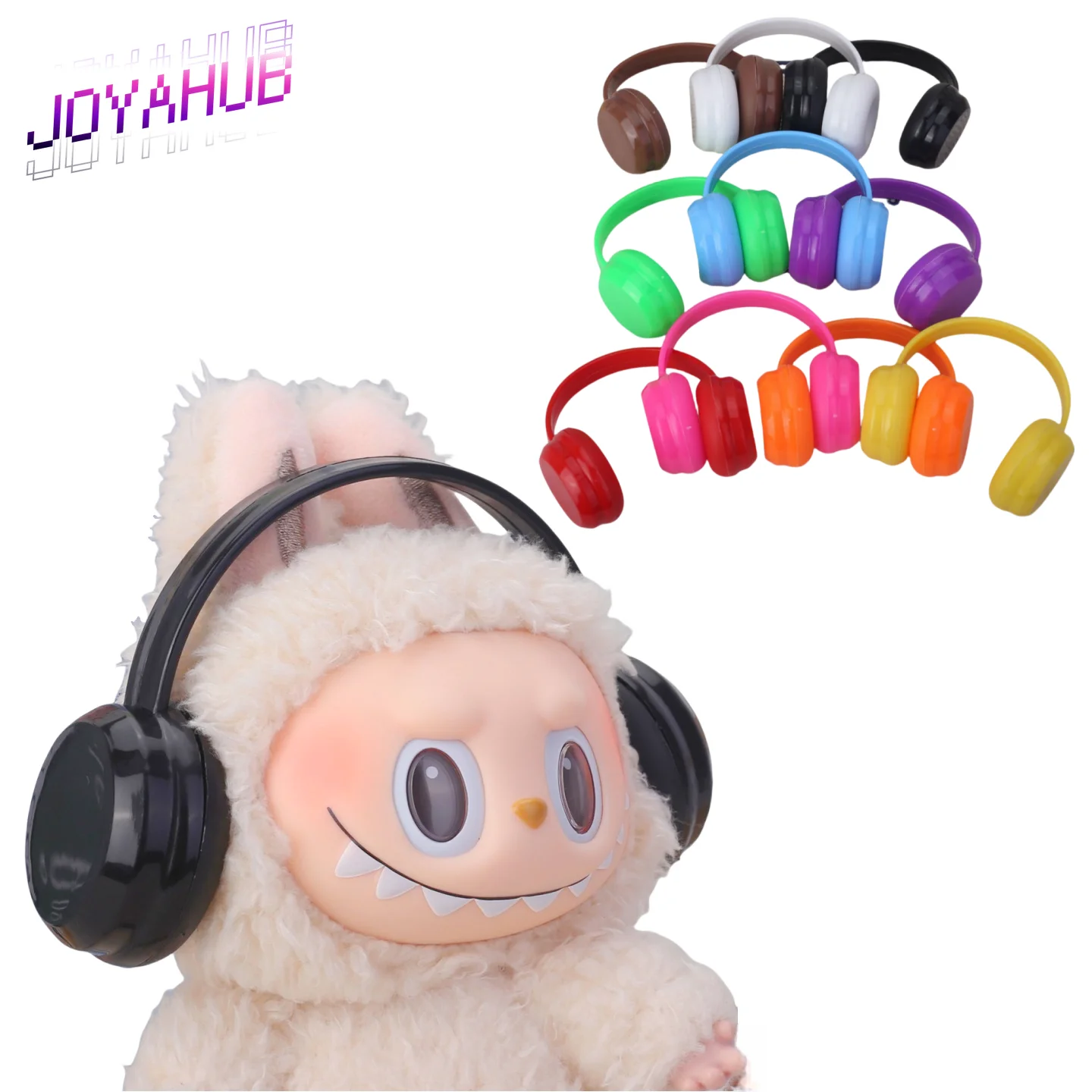 

Модель наушников, игрушка для 17 см, бархатная подвеска Labubu, кукла, нарядная кукла, разноцветные милые аксессуары для наушников, сделай сам, моделирование, подарок OEM