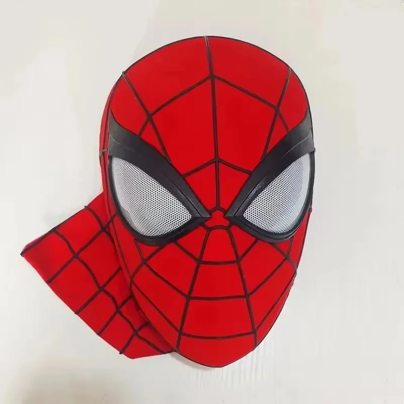 

Marvel 1:1 3d маска Человека-паука, новинка с оболочкой для лица, костюм Человека-паука ручной работы на Хэллоуин, маска, детский крутой подарок