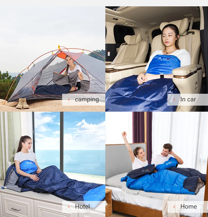 BISINNA Camping-Schlafsack, ultraleicht, wasserdicht, für den Winter, warmer Umschlag, Rucksack-Schlafsäcke für Outdoor-Reisen, Wandern – Detail 13