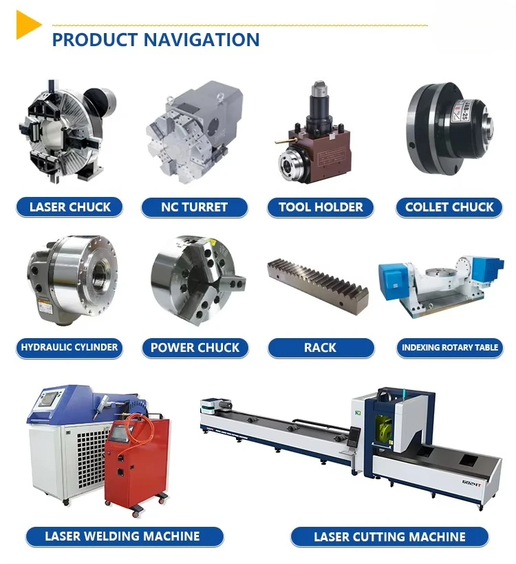 

Lingman JA7-70 pneumatic chuck for numerical control machine tool tube cutting, fiber tube cutting