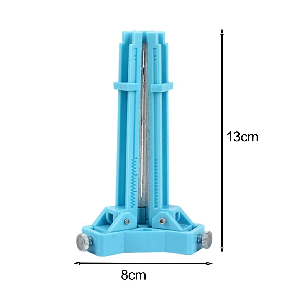 For Standard and Specialty Fletch Patterns ABS Built 3D Arrow Fletching Jig for DIY Arrow Assembly with Fixed Angle Guides