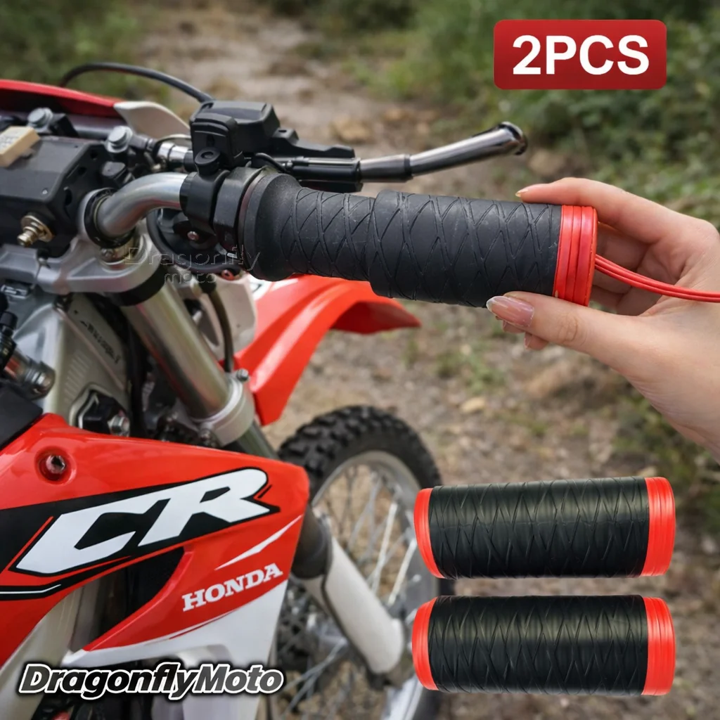 

Motorcycle Silicone Handlebar Cover For Honda CR80R CR85R CR125R CR250R CR 80R 85R 125R 250R All Year Self Shrinking Non-Slip